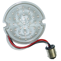 51-53 GMC Parklight Lens, L.E.D. Clear 12 Volt