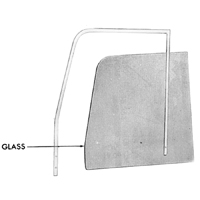 51-55 1st Series Door Glass Tinted