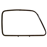47-55 1st Series Door Window Frame Exterior Moldings, Black RH
