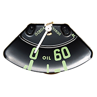 54-55 1st Series Oil Pressure Gauge, 0-60 lbs.