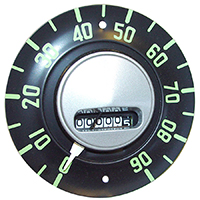 54-55 1st Series Speedometer Gauge, 0-90 mph