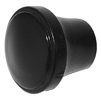 54-55 1st Series Cowl Vent Dash Knob, Black