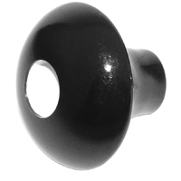 54-55 1st Series Cigarette Light Knob, Black