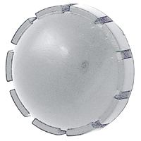 54 GMC Windshield Wiper Switch Knob, Gray