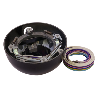 54-55 1st Series Turn Signal Bucket Assembly, w/ Turn Signal Switch, Black