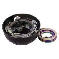 54-55 1st Series Turn Signal Bucket Assembly, w/ Turn Signal Switch, Black