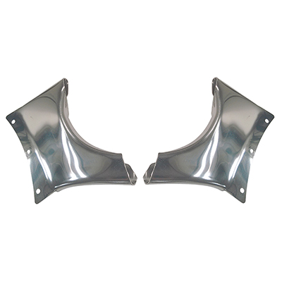 54-55 Chevrolet/GMC Truck 1st Series Exterior Sunvisor Side Brackets, Pair