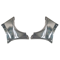 54-55 Chevrolet/GMC Truck 1st Series Exterior Sunvisor Side Brackets, Pair