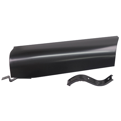 54-55 1st Series Running Board Splash Apron, LH Shortbed