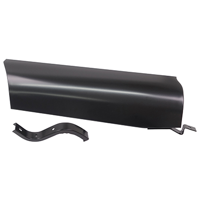 54-55 1st Series Running Board Splash Apron, RH Shortbed