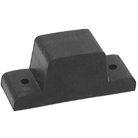 55-59 Leaf Spring to Frame Bumper, Front or Rear