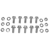 54-72 Front Bed Panel Mounting Bolts, Zinc Plated Steel
