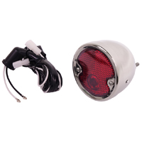 54-55 1st Series Tail Light Assembly, Stainless Steel Housing & Bezel, LH or RH