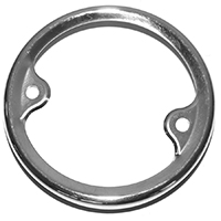 54-55 1st Series Tail Light Bezel, Chrome