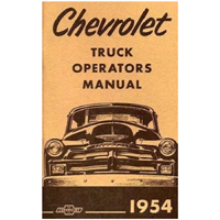 1954 Chevrolet Owners Manual