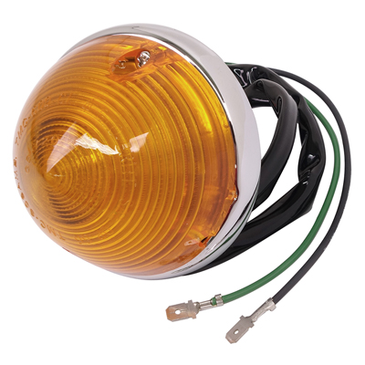 55-57 Chevrolet Truck Park Light Assembly, Amber Lens