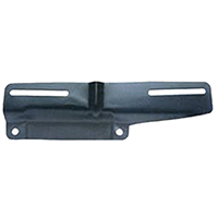 55-57 Front License Plate Mounting Bracket, Black