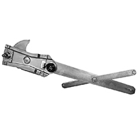 55-59 Door Window Regulator, RH