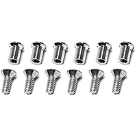 55-59 Door Window Frame Screws & Sleeves, 12 Pieces