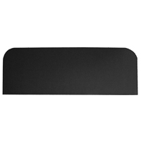 55-59 Bench Seat Back Cover, Black