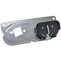 55 2nd Series Ammeter Gauge, w/ Backing Plate