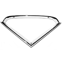 55-59 Dash Instrument Bezel, Chrome