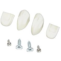 55-59 GMC Heater Control Knobs, Ivory, Deluxe Heaters