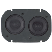 55-59 Radio Speaker, 80 Watts 2 Speaker Assembly