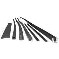 55-59 Suburban Rear Quarter Window Rubber Channel and Felt Set