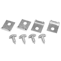 55-59 Door Seal Retaining Clips w/ Screws