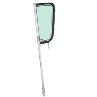 55-59 Vent Window Assembly, LH Tinted Glass