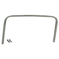 55-59 Door Window Frame Interior Garnish Molding, Chrome, LH