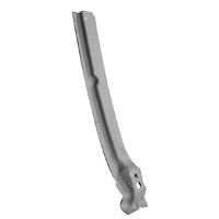 55-59 Front Fender Braces, Lower Rear LH