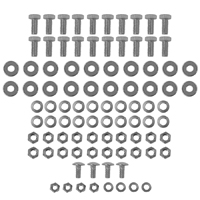 55-59 Step to Bed Installation Hardware Kit, Longbed Stainless Steel
