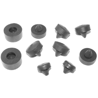 55-59 Hood Bumper Set, 10 Pieces