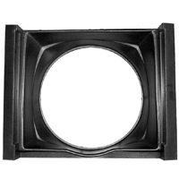 55-59 Fan Shroud, Universal Plastic