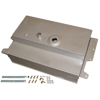 55-59 1/2 Ton Frame Rail Mount Gas Tank, Steel, Flush, Bed Fill, 19 Gallon