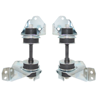 55-59 Chevrolet V8 Front Motor Mount Kit, Original Style w/ Brackets