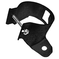 65-72 V8 Ignition Coil Bracket, Black