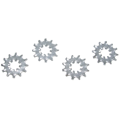 64-72 Full Size Ground Wire Star Washers 5/16 4 Pieces