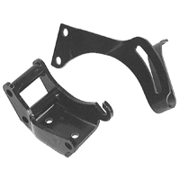 55-59 Power Steering Conversion Pump Bracket Kit, Small Block V8 w/ Short Water Pump & Side Motor Mounts,