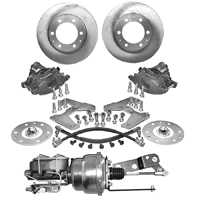 55-59 1/2 Ton 6 Lug Power Disc Brake Conversion Kit