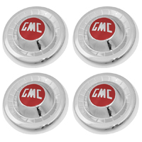 55-59 1/2 Ton GMC Stock Hub Cap, Chrome 