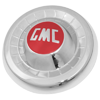 55-59 1/2 Ton GMC Stock Hub Cap, Chrome 