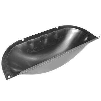 55-59 V8 Flywheel Cover, Lower Steel