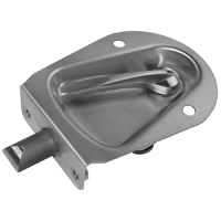 55-58 Cameo Tailgate Latch, Flash Chrome, LH
