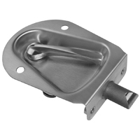 55-58 Cameo Tailgate Latch, Flash Chrome, RH