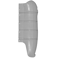 55-58 Chevrolet/GMC Cameo Bedside Front Bed End Cap, Fiberglass, RH