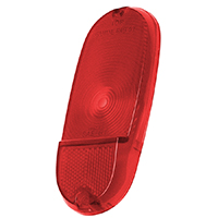 55-59 Suburban/ Panel Tail Light Lens, Plastic