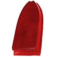 55-58 Cameo Tail Light Lens, Import, Plastic